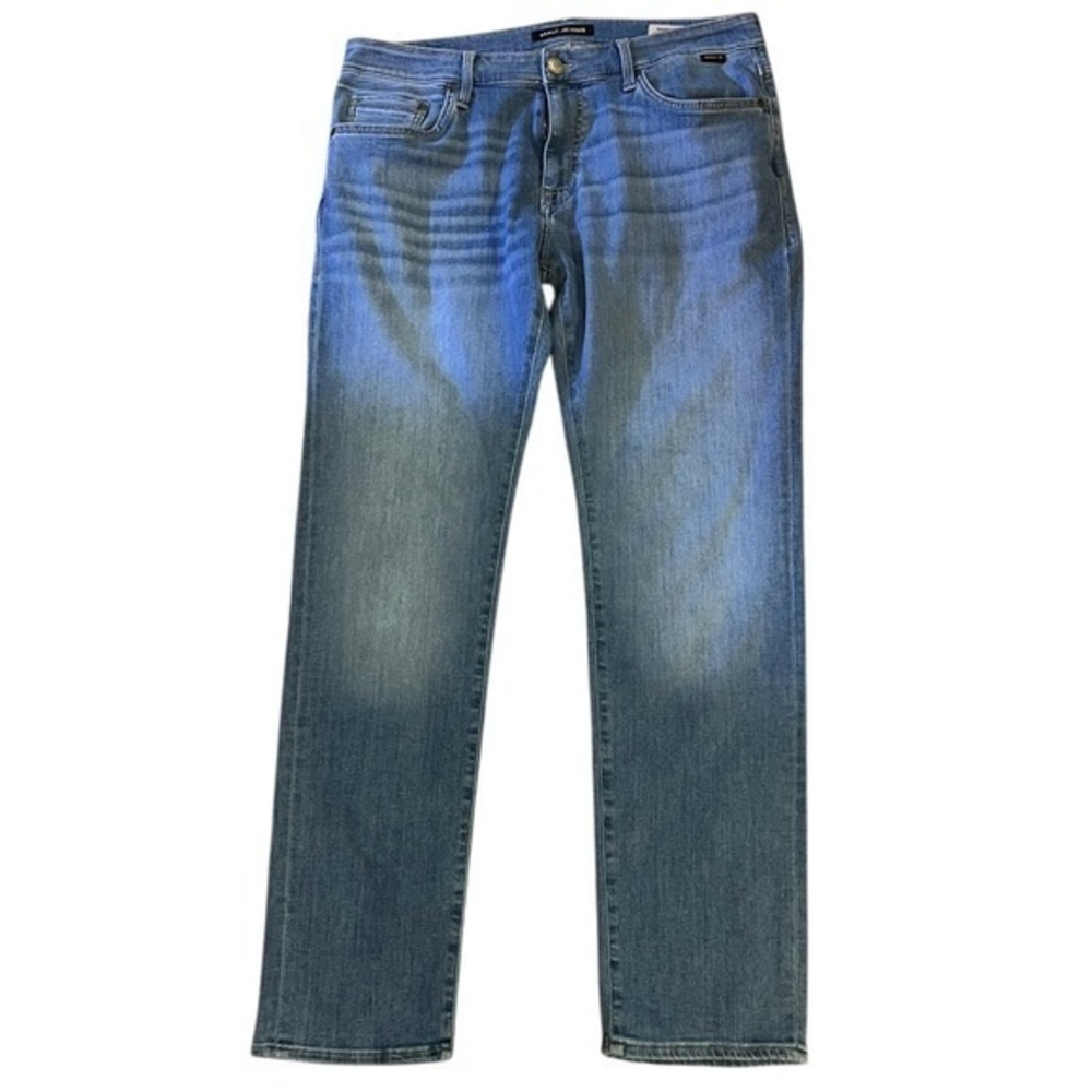 NWOT MAVI “Marcus” Slim Straight Leg Light Wash Men's Blue Jeans, 33x32